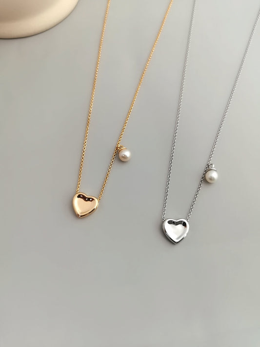 Lilyvot Jewelry Winni Dainty Heart Necklace_0