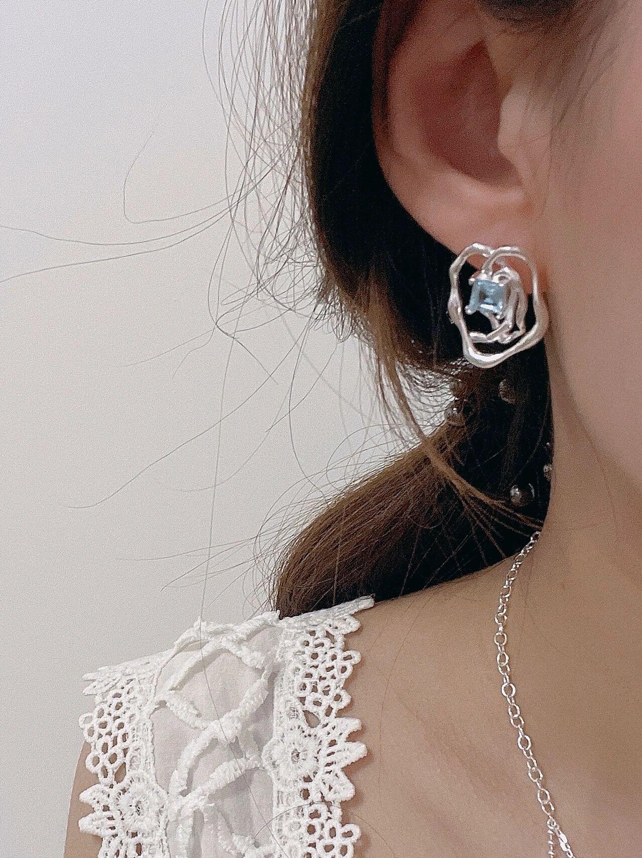 Lilyvot Jewelry Aria Bule Topaz Statement Earrings_a