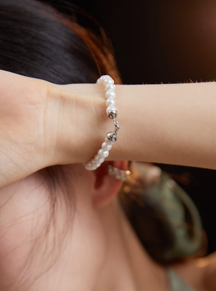 Lilyvot Jewelry Arlene Classic Style Natural Pearl Bracelet_2