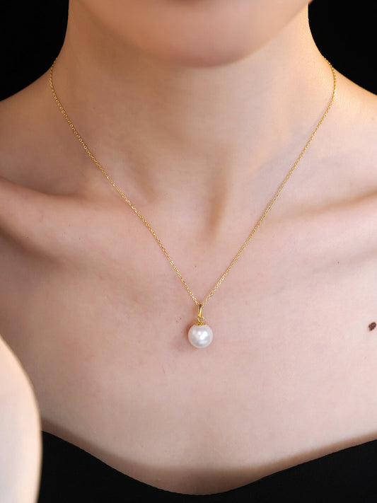 Lilyvot Jewelry Natalie Classic Pearl Pendant Necklace_1