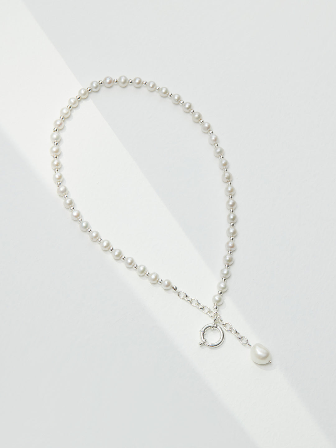 Lilyvot Jewelry Sophia Pearl Pendant Adjustable Necklace_0